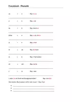 Vorschau - Arbeitsblätter - Phonetik - Aussprache im Französisch - Deckblatt
