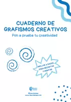 Vista previa - Hojas de trabajo - CUADERNO GRAFISMOS CREATIVOS. PON A PRUEBA TU CREATIVIDAD - página 1