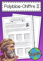 Vorschau - Arbeitsblätter - Polybios-Chiffre Übungsblätter II - Deckblatt