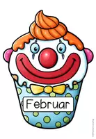 Vorschau - Mal- und Bastelvorlagen - Geburtstagskalender (Cupcakes) - Bastelvorlage - Seite 3