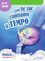 anteprima - Quiz - CON TIC TAC CANTIAMO IL TEMPO libro con canzoni - Pagina di copertina