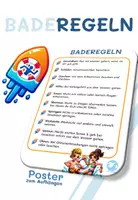 Vorschau - Poster - 10 Baderegeln für den Schwimmunterricht - Deckblatt