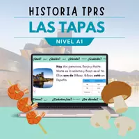 Vista previa - Unidades / Secuencias / Situaciones de Aprendizaje - TPRS Las Tapas Historia Nivel A1-A2 - Portada