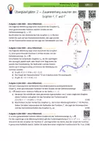 Vorschau - Arbeitsblätter - Zusammenhang zwischen den Graphen f, f' und f'' - Seite 2
