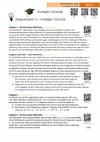 Vorschau - Unterrichtsreihen - Stochastik zusammenfassende Aufgaben für's Abitur - Deckblatt