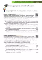 Vorschau - Unterrichtsreihen - Anwendungsaufgaben verknüpfter e-Funktionen - Deckblatt