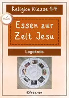 Vorschau - Anderer Materialtyp - Legekreis Essen zur Zeit Jesu - Deckblatt
