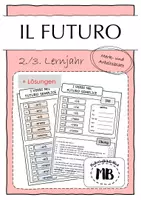 Vorschau - Arbeitsblätter - FUTURO SEMPLICE - Übersicht - Deckblatt