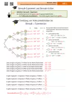 Vorschau - Arbeitsblätter - Bernoulli - Ketten und deren Wahrscheinlichkeiten, inkl. Übungen und Lernvideos (Lösungsvorschlag) - Deckblatt