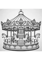 Vorschau - Arbeitsblätter - Mandalas Thema Zirkus - Grundschule - Bastelvorlagen - Seite 3