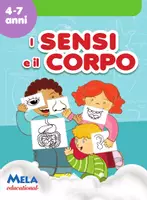 anteprima - Esercizi - I SENSI E IL CORPO libro con canzoni - Pagina di copertina