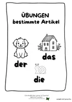 Vorschau - Arbeitsblätter - Heftchen - Artikel der die das - Seite 1