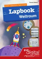 Vorschau - Arbeitsblätter - Lapbook Weltraum - zweifach differenzierte Kopiervorlagen - Deckblatt