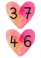 Vorschau - Spiele - verliebte Zahlen - Tafelmaterial und Würfelspiele - Seite 3