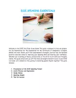 Προεπισκόπηση - Κείμενο - ECCE SPEAKING ESSENTIALS - Εξώφυλλο