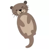 Vorschau - selbst erstellte Cliparts/Grafiken - Otterklasse: Tagestransparenz und Maskottchengrafik - Seite 1