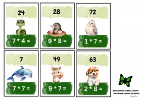 Vorschau - Spiele - Lesespiel Einmaleins - Ich habe... Wer hat? - Seite 2