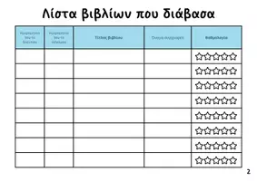 Προεπισκόπηση - Άλλος τύπος υλικού - Λίστα βιβλίων που διάβασα και δημιουργικές δραστηριότητες - Σελίδα 3