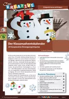 Vorschau - Stundenentwürfe - Das kreative Adventspaket - Musik, Bewegung und Meditation im Advent - Deckblatt