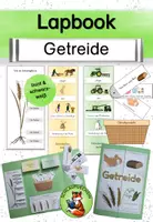 Vorschau - Arbeitsblätter - Lapbook Getreide Sachunterricht Klasse 3 - Deckblatt