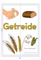 Vorschau - Arbeitsblätter - Lapbook Getreide Sachunterricht Klasse 3 - Seite 1