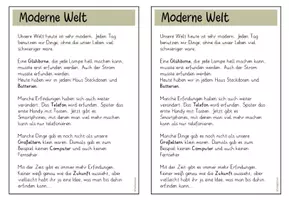 Vorschau - Arbeitsblätter - Zeitstrahl: Moderne Welt + Fortschritt (Gruppenarbeit + Lesetext + Audiodatei) - Seite 3