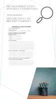 Vorschau - Klassenarbeiten - Klassenarbeit lyrische Texte Förderkurs - Deckblatt