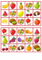 Vista previa - Juegos / Gamificación - Bingo de frutas - página 2