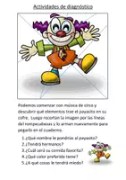 Vista previa - Unidades / Secuencias / Situaciones de Aprendizaje - Actividades de diagnóstico - página 1