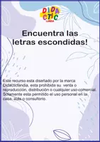 Vista previa - Juegos / Gamificación - encuentra las letras escondidas - página 2
