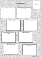 Aperçu - Autre type de ressources - Fiche en anglais "my presentation" cycle 3 - Page de couverture