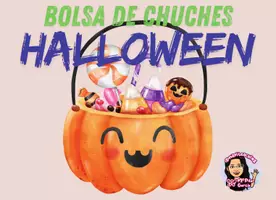 Vista previa - Manualidades / Dibujos para colorear - BOLSA DE CHUCHES HALLOWEEN - ARTÍSTICA - Portada
