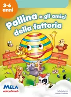 anteprima - Opere didattiche / Libri di testo - PALLINA E GLI AMICI DEL FATTORIA libro con canzoni - Pagina di copertina