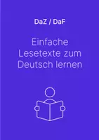 Vorschau - Text - 5 kurze Geschichten - Lesetexte DaF/DaZ - Deckblatt