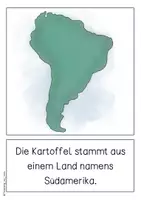 Vorschau - Poster - Differenziertes Tafelmaterial - Geschichte der Kartoffel - Seite 1