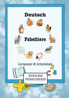 Vorschau - Arbeitsblätter - Lernposter Fabeltiere - Deckblatt