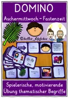 Vorschau - Stundenentwürfe - Aschermittwoch und Fastenzeit DOMINO Kirchenjahr - Deckblatt