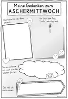 Vorschau - Arbeitsblätter - Aschermittwoch und Fastenzeit REFLEXIONSBÖGEN Kirchenjahr - Seite 3