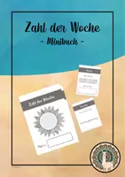 Vorschau - Arbeitsblätter - Zahl der Woche - Minibuch (Kl. 1) - Deckblatt