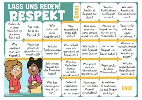 Vorschau - Spiele - Respekt Sprechanlässe Ethik Grundschule Spiel - Seite 1
