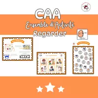 Aperçu - Apprentissages en autonomie - _CAA Ensemble d'activités sur le mo de base REGARDER - Page de couverture