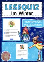 Vorschau - Stationenlernen - Lesen Winter - Seite 1