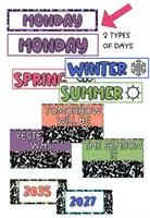 anteprima - Materiale interattivo - Assemblea Calendario Routine Inglese - English Calendar Routine - Pagina 2