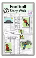 Vorschau - Arbeitsblätter - Football Story Walk (WM 2026) - Deckblatt