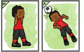 Vorschau - Arbeitsblätter - Football Story Walk (WM 2026) - Seite 3