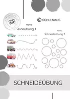 Vorschau - Arbeitsblätter - AB Schneideübungen - Deckblatt