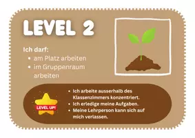 Vorschau - Poster - Lernorte Level Plan (Poster) inkl. Namensschilder - Klassenzimmer - Seite 2