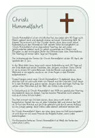 Vorschau - Poster - Infokarte Christi Himmelfahrt (differenziert) / FREEBIE - Seite 1