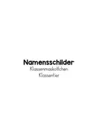 Vorschau - Poster - Namensschilder & Etiketten Fuchsklasse - Seite 3