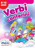anteprima - Esercizi - VERBI CANTERINI libro con canzoni - Pagina di copertina